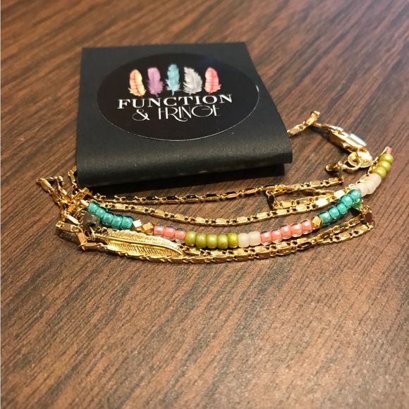 Convertible seed bead bracelet/nexklace - Picture 3 of 5